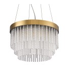 Glamour pendant lamps -  Step Into Design GLORIA LED crystal pendant lamp gold 40 cm ST-DL8510 - product 2