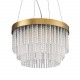  Step Into Design Lampa wisząca GLORIA LED kryształowa złota 40 cm ST-DL8510