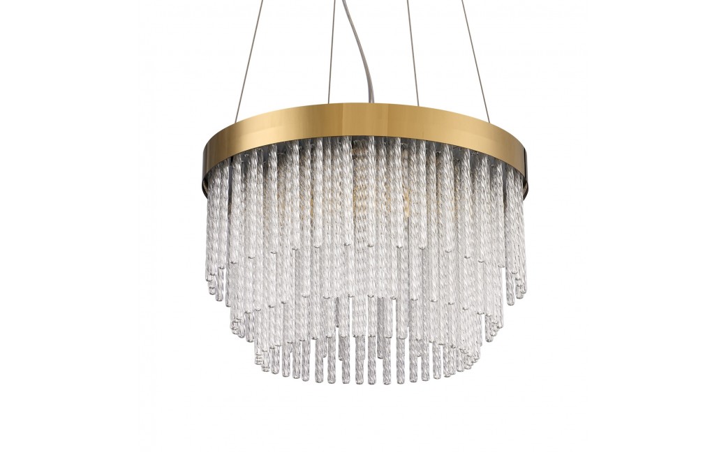  Step Into Design Lampa wisząca GLORIA LED kryształowa złota 40 cm ST-DL8510