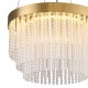  Step Into Design Lampa wisząca GLORIA LED kryształowa złota 40 cm ST-DL8510