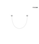 Designer pendant lamps - MOOSEE LASSO 200 Smart silver pendant lamp (MSE15011004401) - product 1