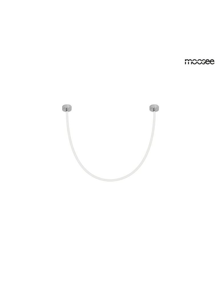 Designer pendant lamps - MOOSEE LASSO 200 Smart silver pendant lamp (MSE15011004401) - product kolory-swiatla.pl 1