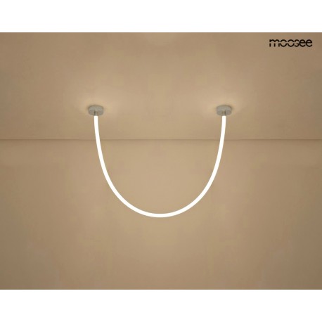 MOOSEE lampa wisząca LASSO 200 Smart srebrna (MSE15011004401)