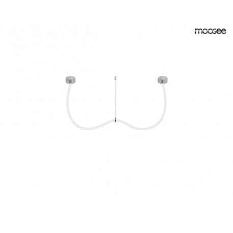 MOOSEE lampa wisząca LASSO 200 Smart srebrna (MSE15011004401)