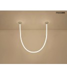 Designer pendant lamps - MOOSEE LASSO 300 Smart silver pendant lamp (MSE15011004411) - product 5