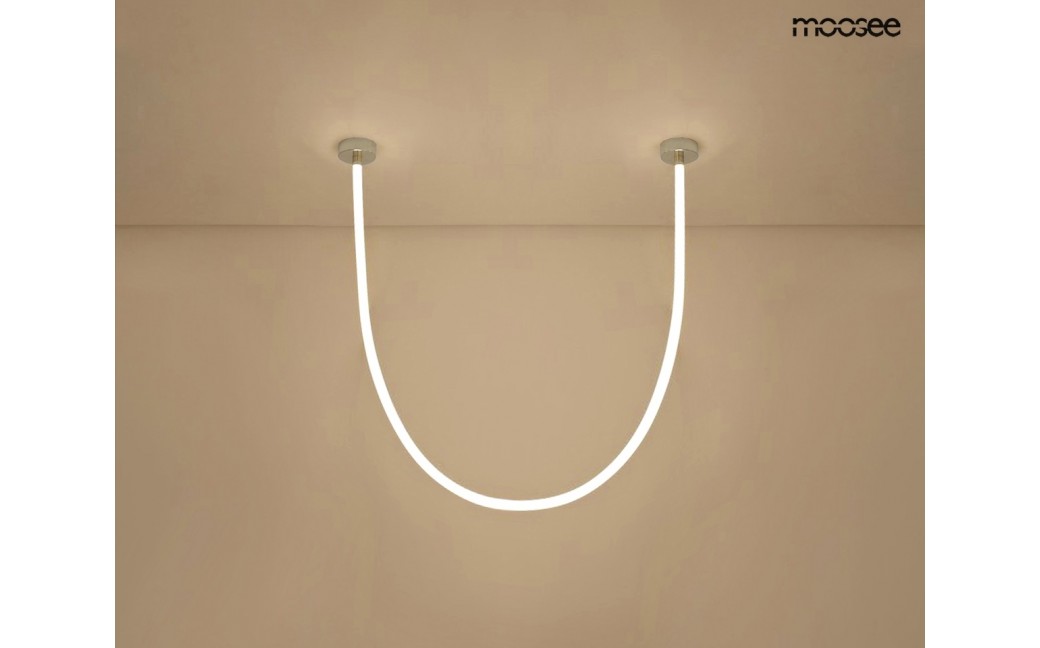 MOOSEE lampa wisząca LASSO 300 Smart srebrna (MSE15011004411)