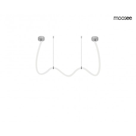 MOOSEE lampa wisząca LASSO 300 Smart srebrna (MSE15011004411)