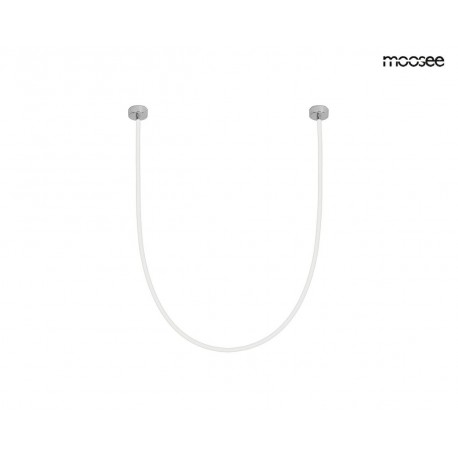MOOSEE lampa wisząca LASSO 400 Smart srebrna (MSE15011004421)