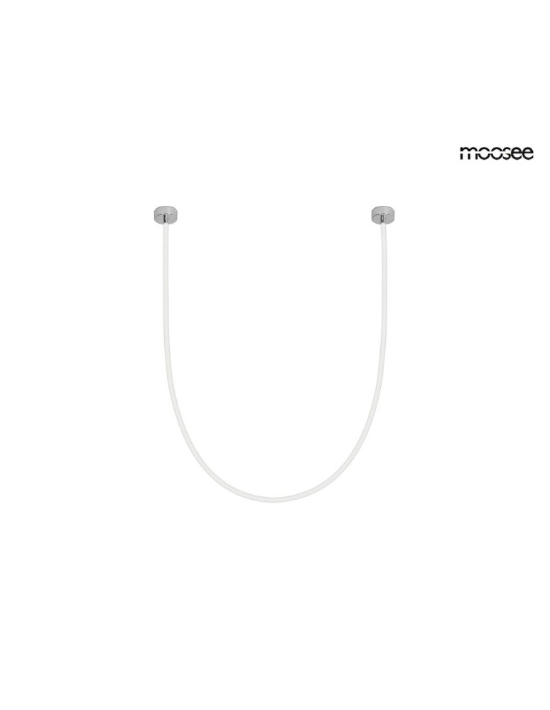 Designer pendant lamps - MOOSEE LASSO 400 Smart silver pendant lamp (MSE15011004421) - product kolory-swiatla.pl 1