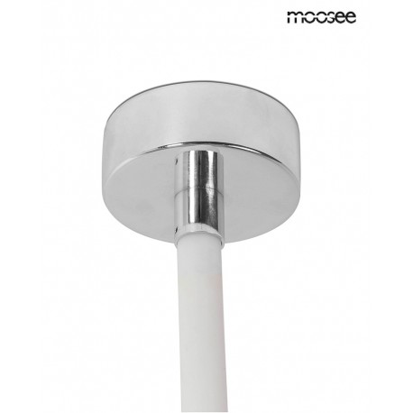 MOOSEE lampa wisząca LASSO 400 Smart srebrna (MSE15011004421)