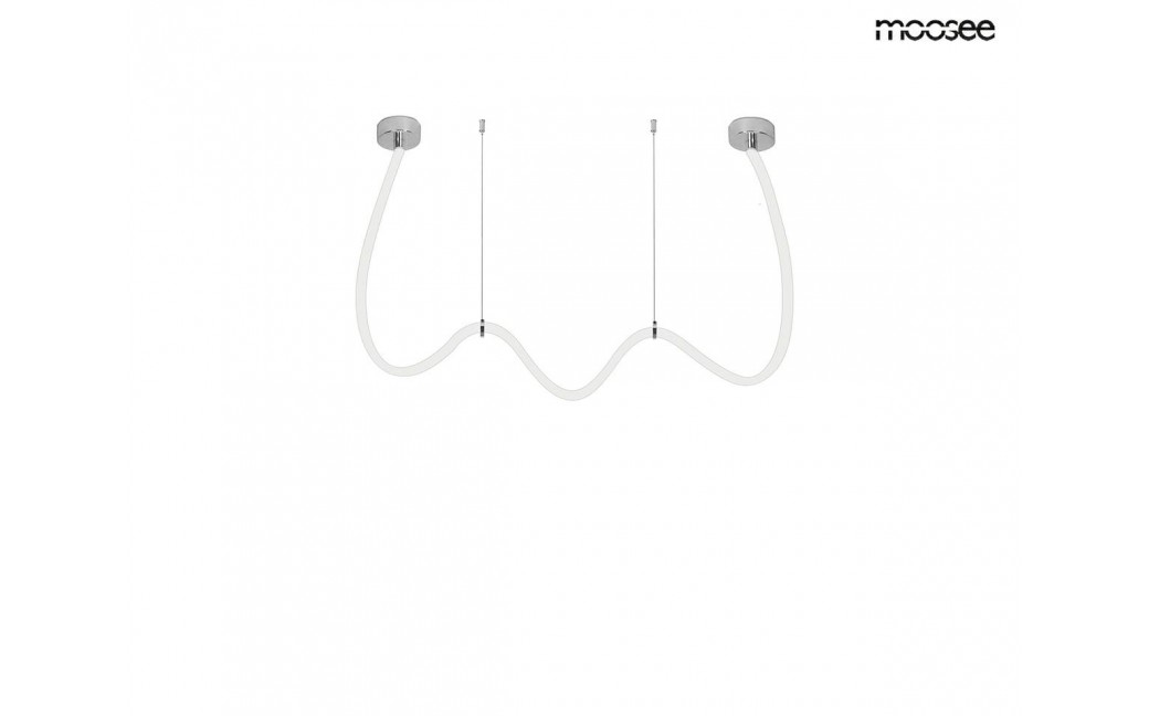 MOOSEE lampa wisząca LASSO 400 Smart srebrna (MSE15011004421)