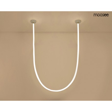 MOOSEE lampa wisząca LASSO 500 Smart srebrna (MSE15011004431)
