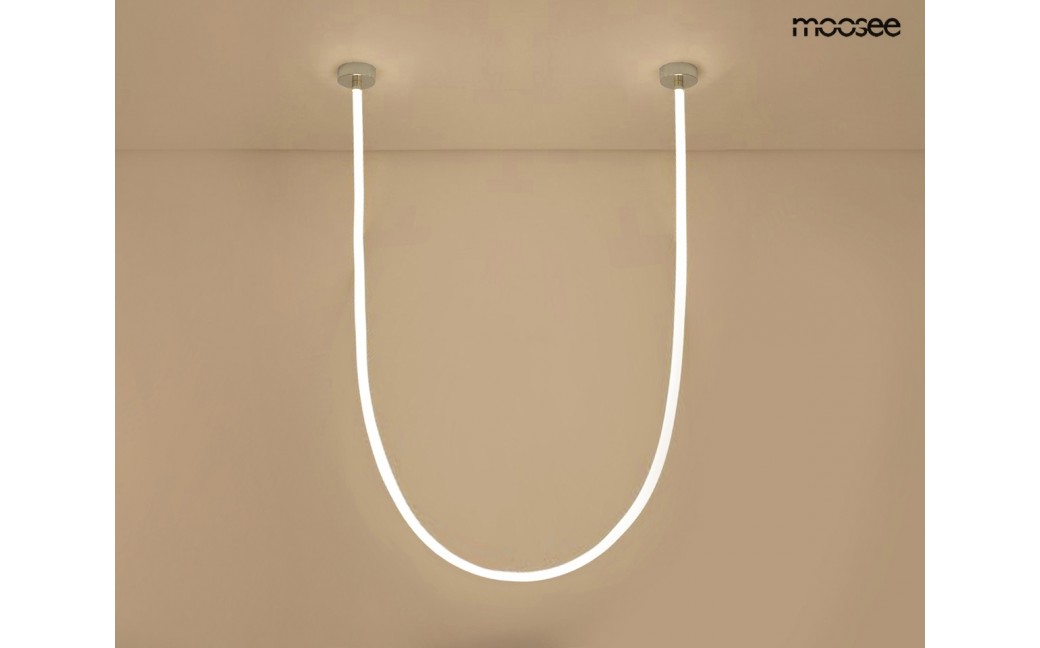 MOOSEE lampa wisząca LASSO 500 Smart srebrna (MSE15011004431)