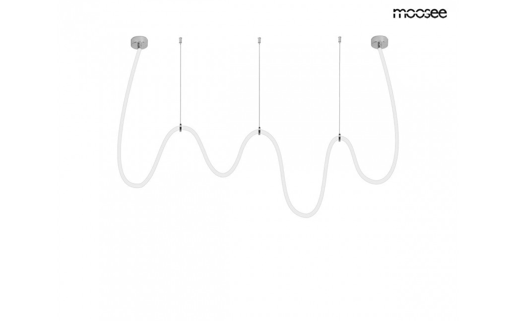 MOOSEE lampa wisząca LASSO 500 Smart srebrna (MSE15011004431)