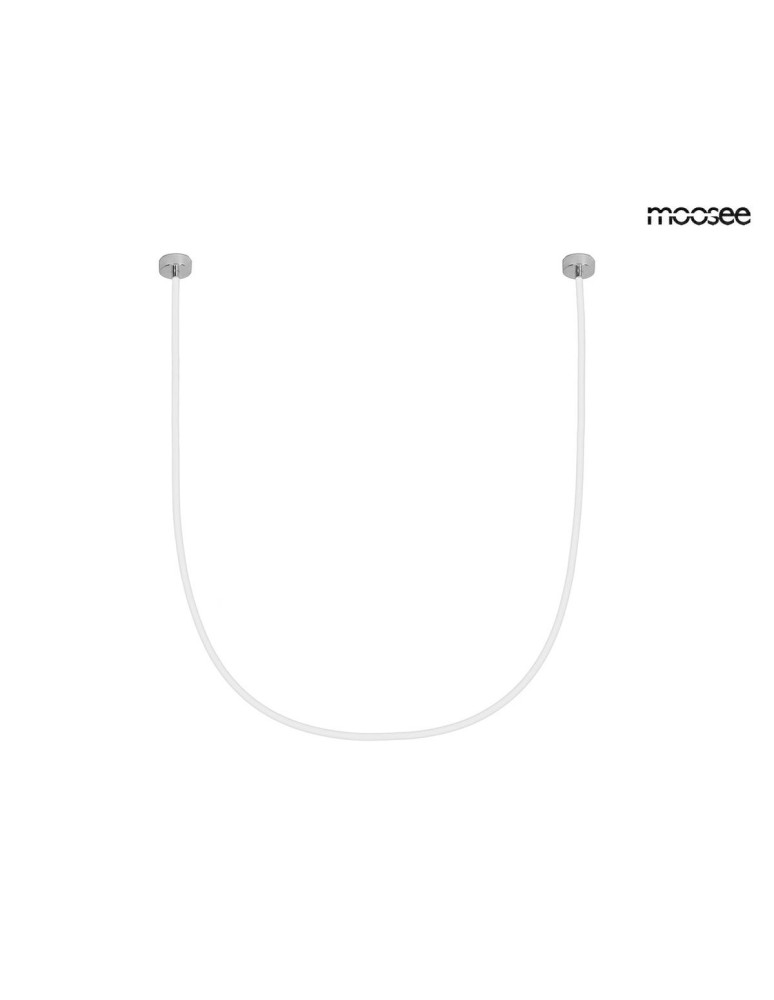 Designer pendant lamps - MOOSEE LASSO 800 Smart silver pendant lamp (MSE15011004951) - product kolory-swiatla.pl 1