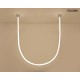 MOOSEE lampa wisząca LASSO 800 Smart srebrna (MSE15011004951)