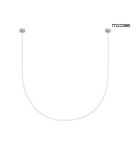Designer pendant lamps - MOOSEE LASSO 1000 Smart silver pendant lamp (MSE15011004961) - product 1