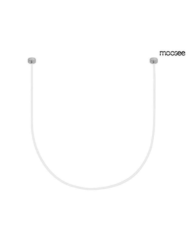 Designer pendant lamps - MOOSEE LASSO 1000 Smart silver pendant lamp (MSE15011004961) - product kolory-swiatla.pl 1