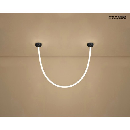 MOOSEE lampa wisząca LASSO 200 Smart czarna (MSE15011004402)