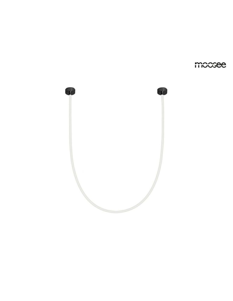 Designer pendant lamps - MOOSEE LASSO 400 Smart pendant lamp black (MSE15011004422) - product kolory-swiatla.pl 1