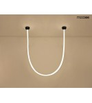 Designer pendant lamps - MOOSEE LASSO 400 Smart pendant lamp black (MSE15011004422) - product 6