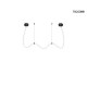 MOOSEE lampa wisząca LASSO 300 Smart czarna (MSE15011004412)