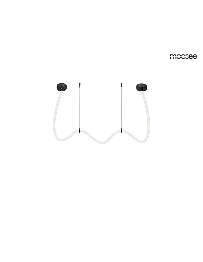 Designer pendant lamps - MOOSEE LASSO 300 Smart pendant lamp black (MSE15011004412) - product kolory-swiatla.pl 6