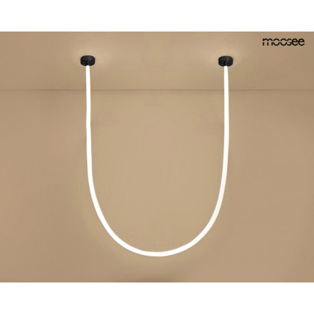 MOOSEE lampa wisząca LASSO 600 Smart czarna (MSE15011004942)