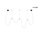 Designer pendant lamps - MOOSEE LASSO 600 Smart pendant lamp black (MSE15011004942) - product 6