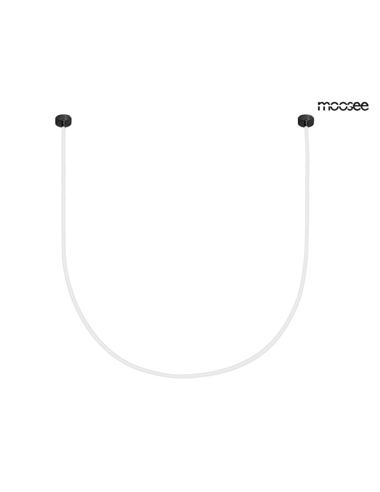 Designer pendant lamps - MOOSEE LASSO 1000 Smart pendant lamp black (MSE15011004962) - product kolory-swiatla.pl 1