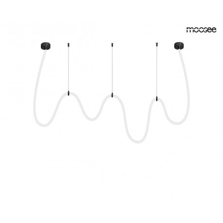 MOOSEE lampa wisząca LASSO 500 Smart czarna (MSE15011004432)