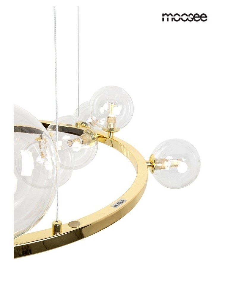 Pendant lamps - MOOSEE pendant lamp ALURE 85 gold (MSE1501100498) - product kolory-swiatla.pl 3