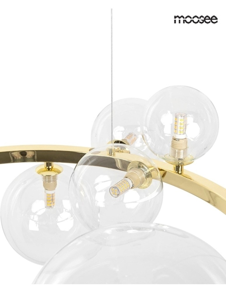 Pendant lamps - MOOSEE pendant lamp ALURE 85 gold (MSE1501100498) - product kolory-swiatla.pl 4