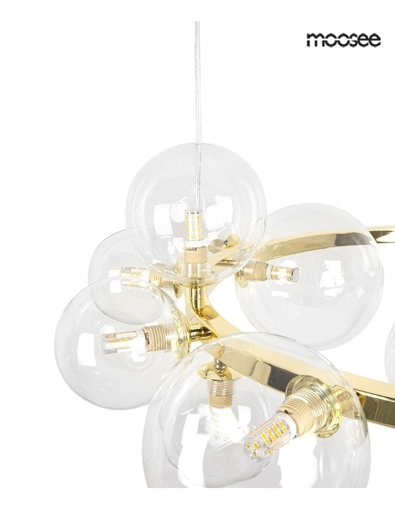 Pendant lamps - MOOSEE pendant lamp ALURE 85 gold (MSE1501100498) - product kolory-swiatla.pl 5