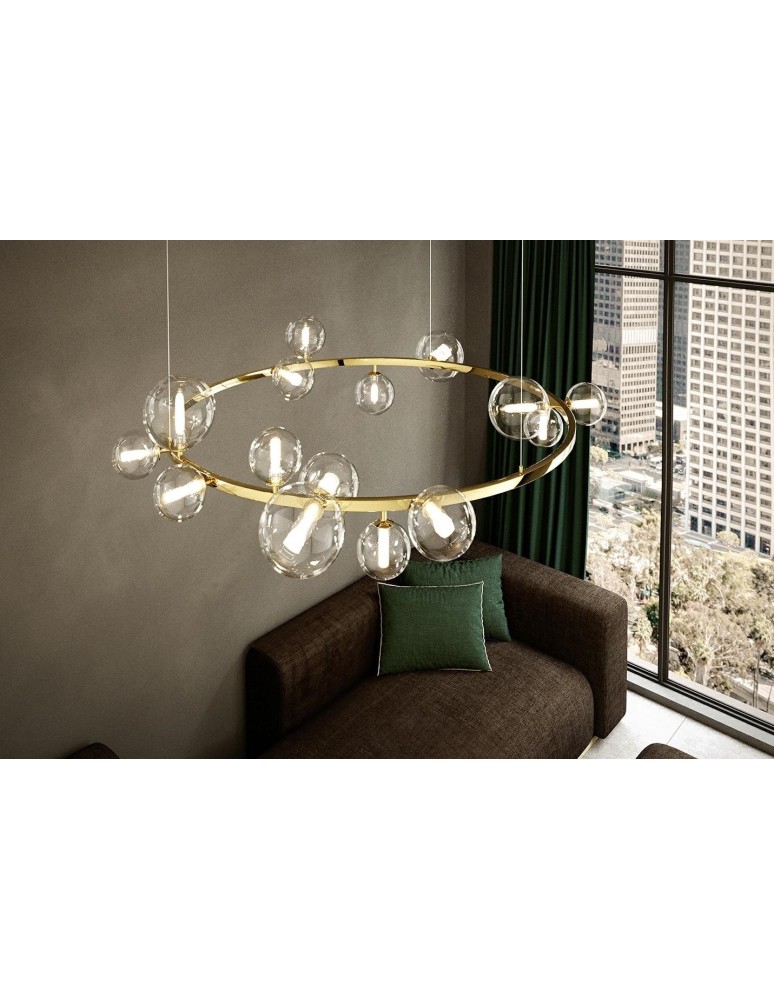 Pendant lamps - MOOSEE pendant lamp ALURE 85 gold (MSE1501100498) - product kolory-swiatla.pl 9