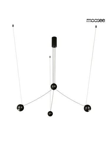 MOOSEE lampa wisząca OCTO 3 czarna (MSE1501100491)