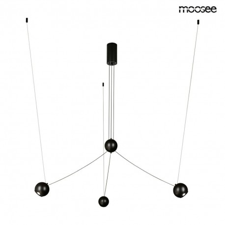 MOOSEE lampa wisząca OCTO 3 czarna (MSE1501100491)