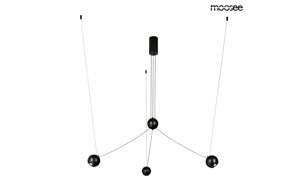 MOOSEE lampa wisząca OCTO 3 czarna (MSE1501100491)