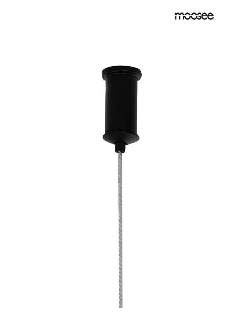 Modern pendant lamps - MOOSEE OCTO 3 pendant lamp black (MSE1501100491) - product kolory-swiatla.pl 4