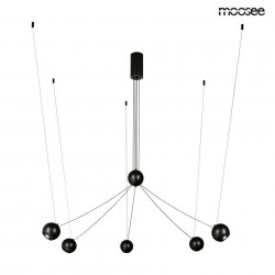 MOOSEE lampa wisząca OCTO 5 czarna (MSE1501100492)