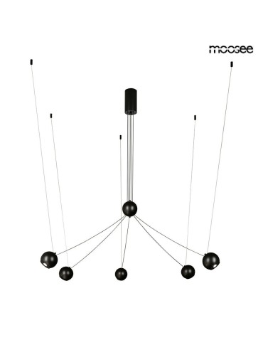 MOOSEE OCTO 5 pendant lamp black (MSE1501100492)