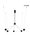 MOOSEE lampa wisząca OCTO 5 czarna (MSE1501100492)