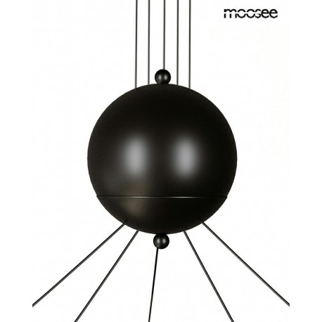 MOOSEE lampa wisząca OCTO 5 czarna (MSE1501100492)