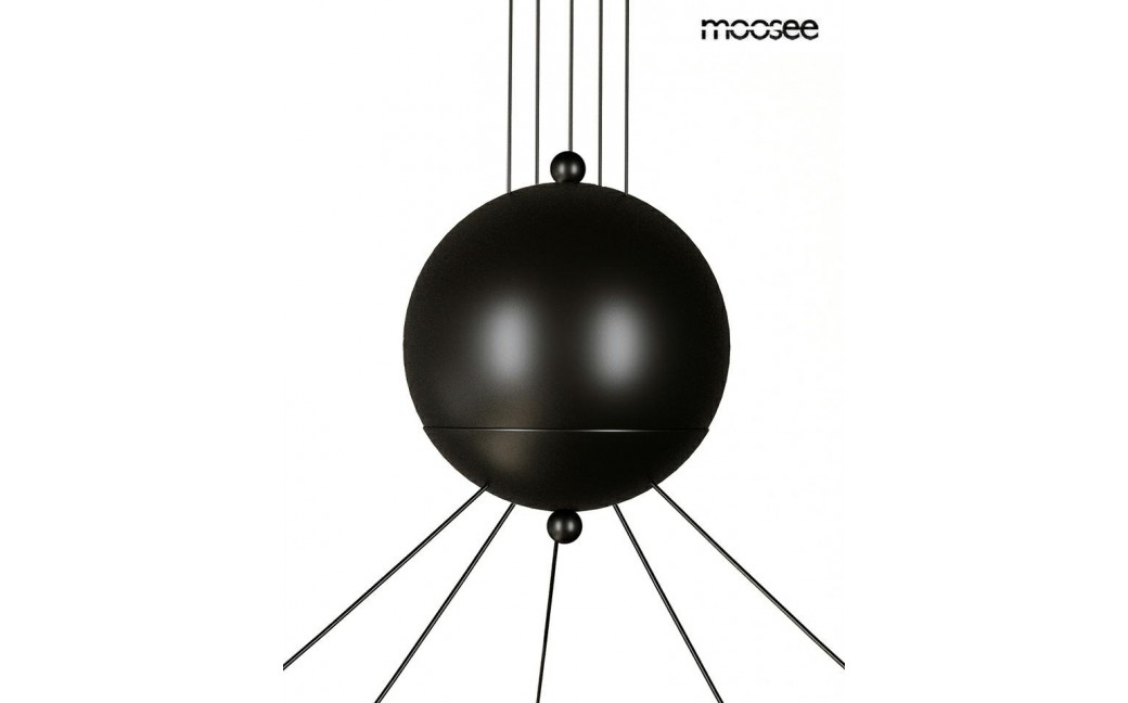MOOSEE lampa wisząca OCTO 5 czarna (MSE1501100492)