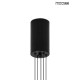 MOOSEE lampa wisząca OCTO 5 czarna (MSE1501100492)