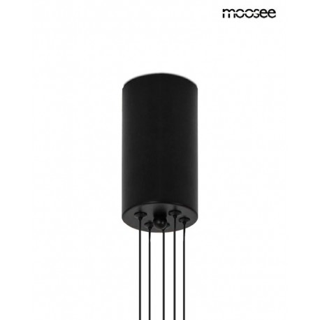MOOSEE lampa wisząca OCTO 5 czarna (MSE1501100492)
