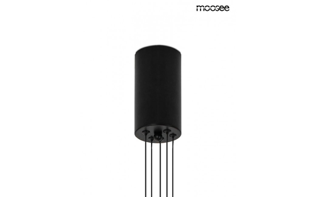 MOOSEE lampa wisząca OCTO 5 czarna (MSE1501100492)
