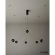 MOOSEE lampa wisząca OCTO 5 czarna (MSE1501100492)