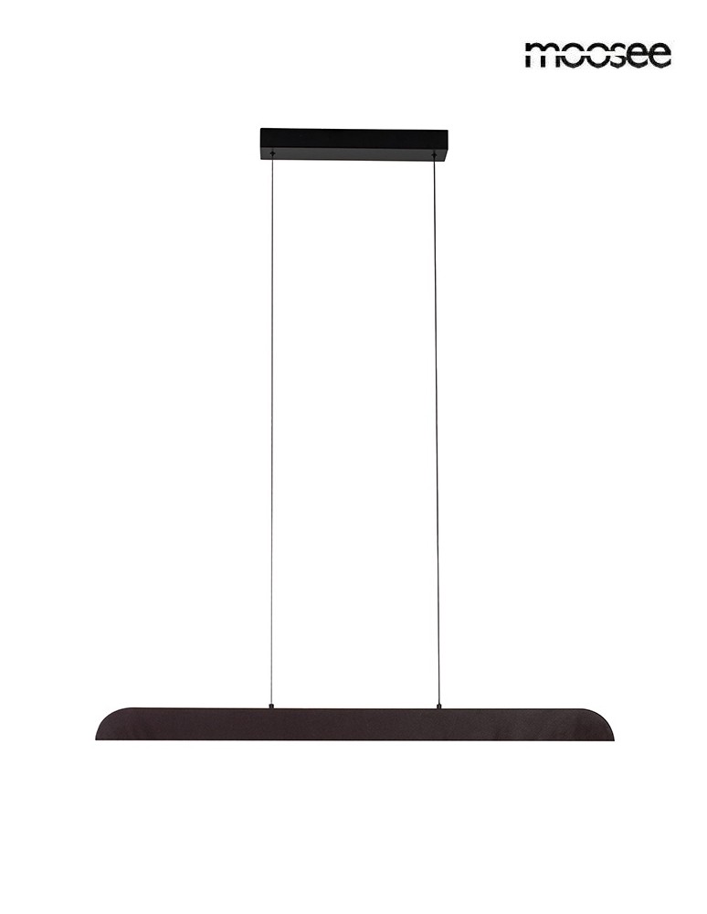 Pendant lamps over the island - MOOSEE pendant lamp LINEA brown (MSE1501100493) - product kolory-swiatla.pl 1