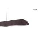 Pendant lamps over the island - MOOSEE pendant lamp LINEA brown (MSE1501100493) - product 5